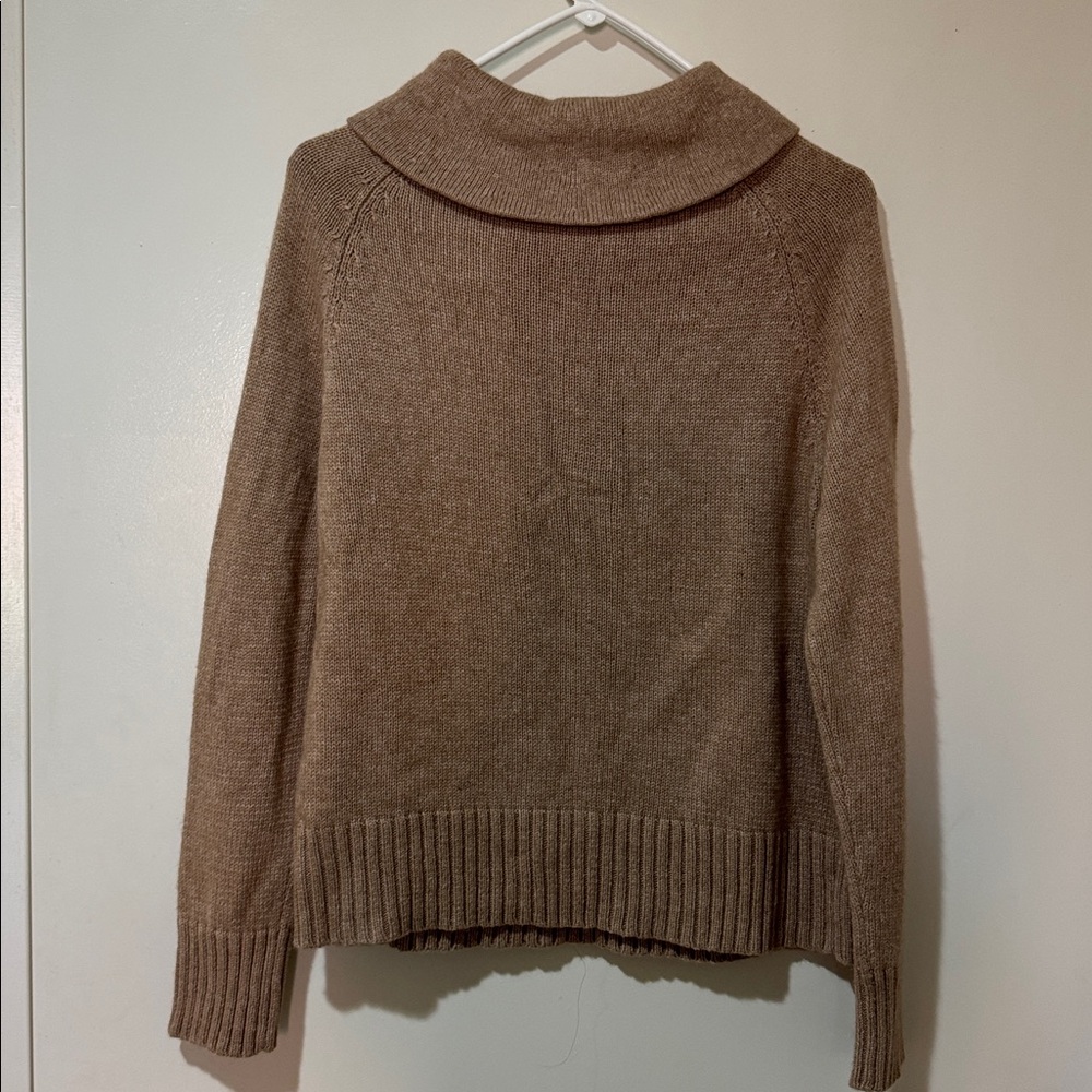 Talbots Pull Over Collared Sweater Large - image 6